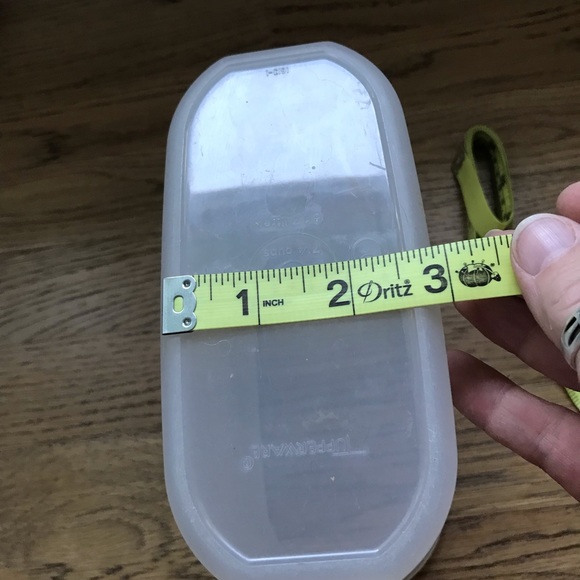 Tupperware vintage modular mates storage container with lid that flips open. - Picture 5 of 8